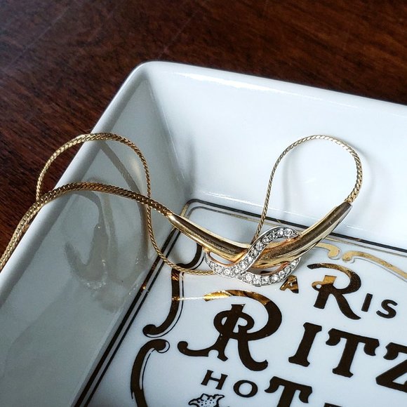 Mario Valentino Jewelry - Mario Valentino Vintage Gold Plated Necklace